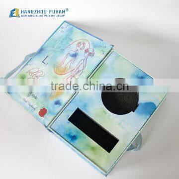 Lovely Book Shape With Ribbon Packing Box
