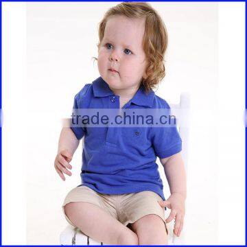2016 Colorful Infant 100 Cotton Honeycomb for Kids Polo Shirt Cute Baby T-shirt