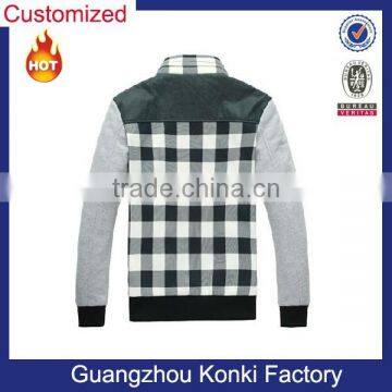 2015 Fleece Onesie Jumpsuit Men's Plaid Hoodie photo-2