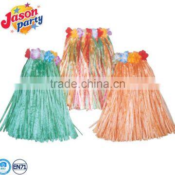 Wholesale Custome Adult And Child Hotsale Raffia Hula Skirt