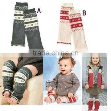 Wholesale Colorful Christmas Baby Leg Warmers,Cotton Warm Baby leggings