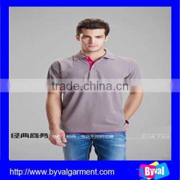 2014 New Style High Quality Custom Fit Man Blank Polo Shirt for Wholesale photo-4