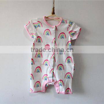 SR-269G Baby Summer 2017 Wholesale Children Clothing USA Baby Girls Rompers Kids Boys Bodysuit Baby Clothes Short Sleeve Romper photo-3