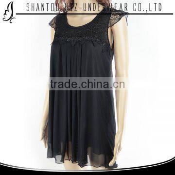 2015 Summer Style Women Mesh Dresses for Women Plusz Size Fashion Dress Plain Color Samll MOQ Fashion Dress