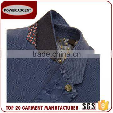 Wholesale Spring Summer Half Lined Polyester Viscose Jacket Blazer Best Brands Men'S Fashion Suit Design photo-5