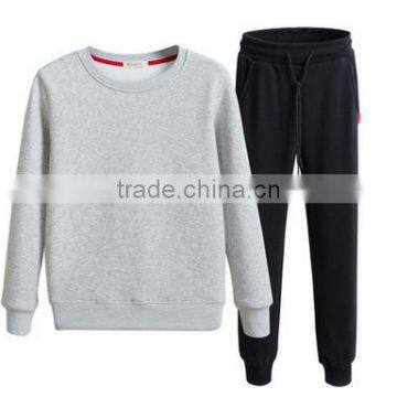 Customized Cheap Good Quality CVC 60/40 Fleece Wholesale Plain Blank Winter Jogging Sport Unisex for Men photo-2