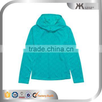 Custom design stylish pull over teen kids jacket with hoody