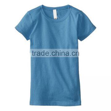 Hot Sale Woman 100 Cotton Soft Breathable Custom Print Plain Tshirt Blank photo-2
