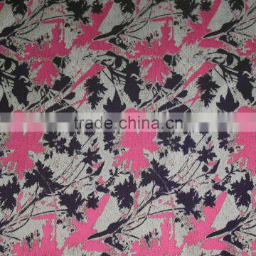 Textile fabric, soft woven art style polyester fabric