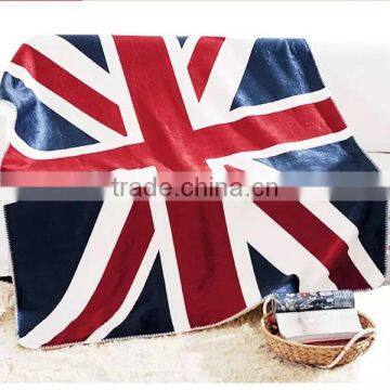 Holiday Gift Blanket Winter Warm Flag Fleece Blanket photo-2
