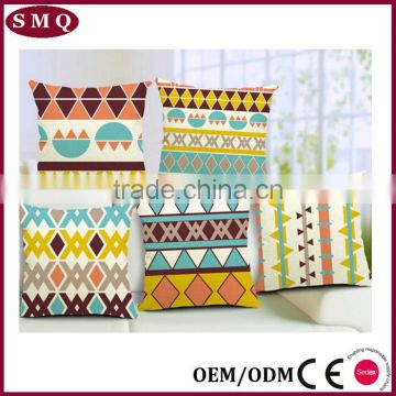 geometric plain square linen pillow covers wholesale