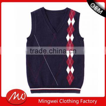 Alibaba china best price two color 2017 man Sweater vest for wholesale