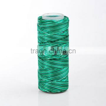 Polyester variegated machine embroidery thread