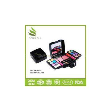 High Quality Cheap Makeup Sets For 16 Colors Eye Shadow With Blusher And Pressed Powder