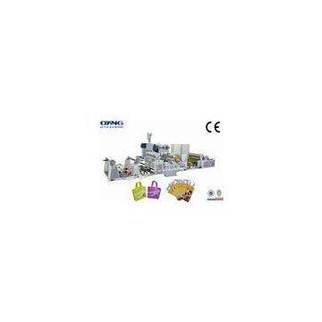 automatic non woven pp coating and laminating machinery , 180-280kg/h