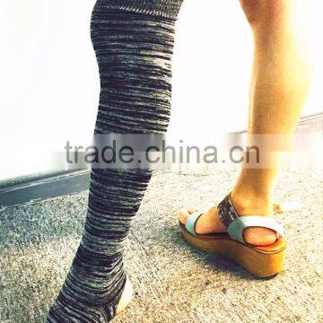 Sexy Hot Teen Girl Yoga No Skid Yoga Sock, Extra Long Knee High Yoga Socks With Grip --AMY703 photo-3