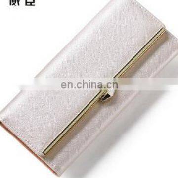 2017 Candy Color Classic Cute Women's Wallet Button Leather Faux Clutch Lady Purse Long Handbag High Quality Card Holder photo-6