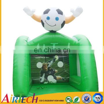 Hot popular portable inflatable football games commercial indoor soccer field for sale