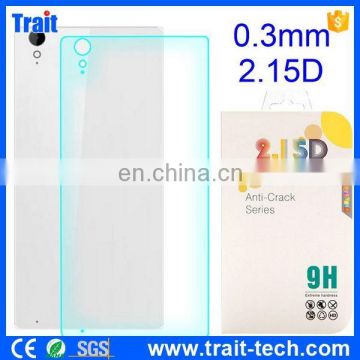 High Discount 0.3mm 2.15D Anti-explosion Tempered Glass Back Housing Shield Film for Sony Xperia Z4,Phone Screen Protector