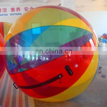 TPU or PVC inflatable colorful human hamster ball for sale