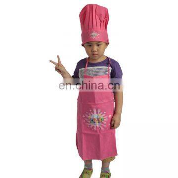 Printed Kids Aprons and Chef Hats Customized