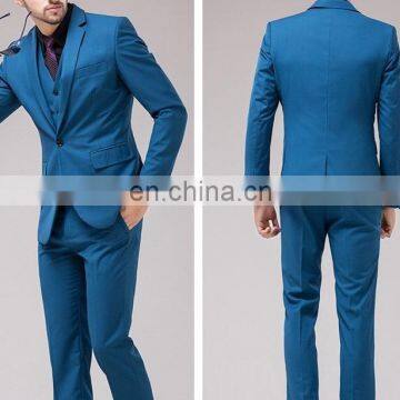 wholesale business suits- Latest design fashion cotton men's business suit