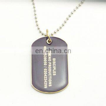 316L Stainless Steel Fashionable Jewelry Dog Tag Necklaces