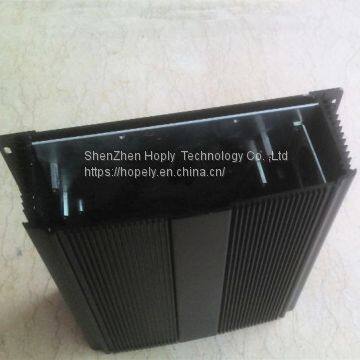 Mini Itx Case With Dual USB Ports For Embedded Industrial Car PC Case , WallMount Bracket Aluminum Cases With Two Usb po photo-4