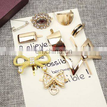 Fashion Metal Shoes Buckles and Accessories for Decoration