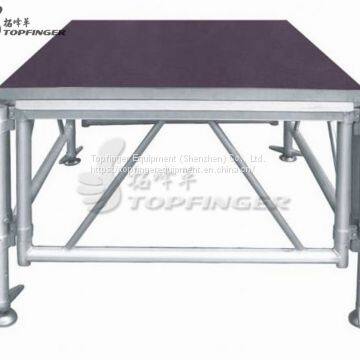Cheap Price Aluminum Aluminium Mobile Portable Light Dance Wedding Stage Platform Used Outdoor Concert Event For Sale