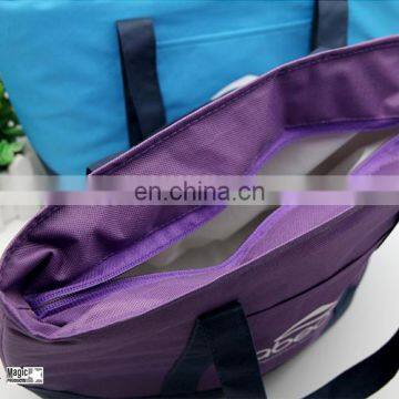 Durable Waterproof Oxford Cloth Picnic Tote Bag Organizer With Zipper Closure photo-2