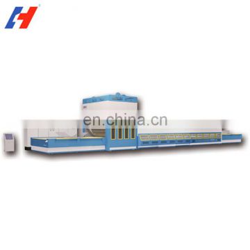 double direction flat/curved glass making equipment