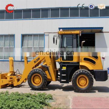 2.0ton earth moving machine mini wheel loader ZL20F with CE