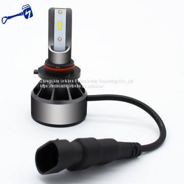 9007 HB5 6000LM CSP LED Headlight Conversion Kit, Hi/Lo beam headlamp, Dual Beam Head Light, Halogen Head light Replacement, 6500K Xenon White, 1 Pair- 1 Year Warranty