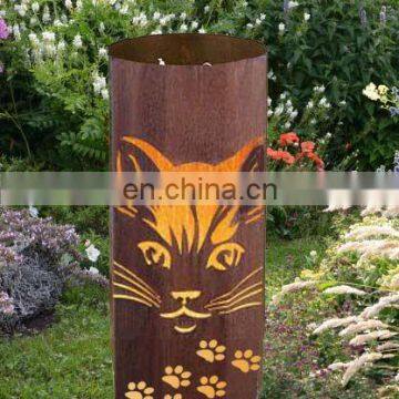 Laser Cut Metal Art Cat Version Light Box For Decor