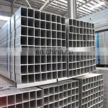 Hot Dipped Galvanized Welded Rectangular / Square Steel Pipe / Tube / Hollow Section