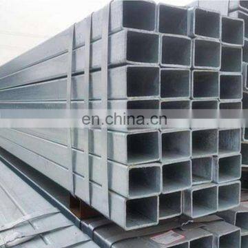 light zinc coating 40-120g pre galvanized square steel tube