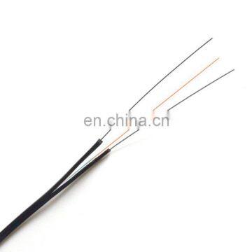 Single Dual Core Flat Optical Cable GJYXCH GJYXFCH Outdoor Self Supporting Fiber Optic Cable FTTH Drop Cable photo-4