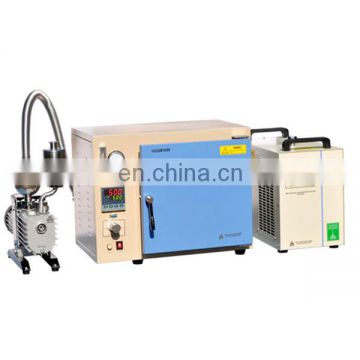 EQ-DZF-6050-HT 53L 500 degree Vacuum Oven (16x13x14 inch ) With Gas Flow-meter, Chiller & Vacuum System