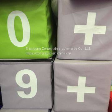 Funny Colorful Kids Soft Play Digital Building Blocks Educational Toys photo-5