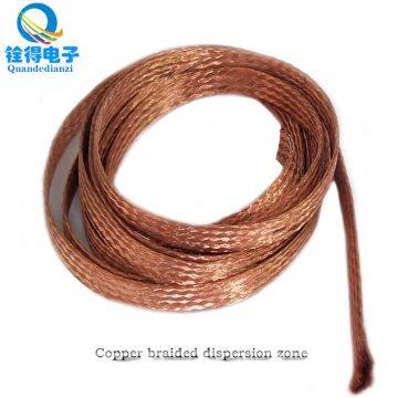 The Supply is 7.6mm Wide Copper Braided Cable 3 d Copper Mesh photo-4