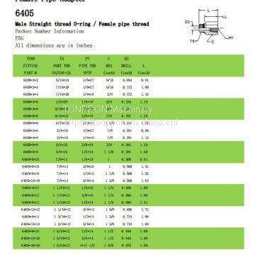 female pipe adapter6405