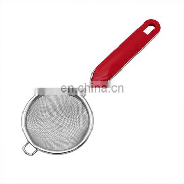 Kitchen Stainless Steel Colander Spoon Mesh Strainer