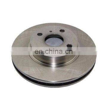 Brake Disc Front Axle Rotor  43512-12610 For Corolla ZZE121  2001-2007