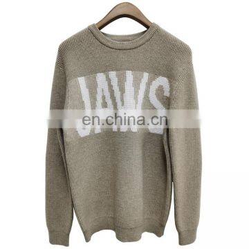 DiZNEW Wholesale 50%Acrylic 28%Polyester 22%Nylon Knit Jacquard Sweater Men