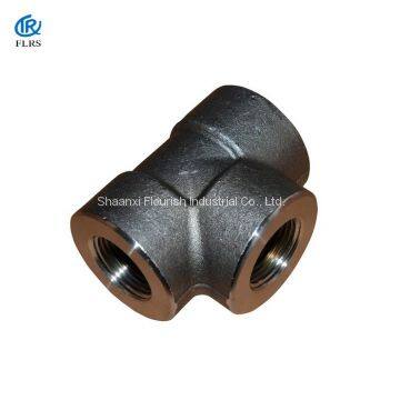 High Pressure Forged Steel Pipe Fitting/ ASME B16.11 Equal Tee