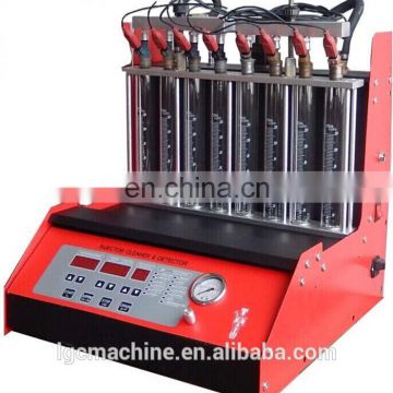 Electronic LGC-8H 8 cylinder FUEL injector tester and cleaner machine