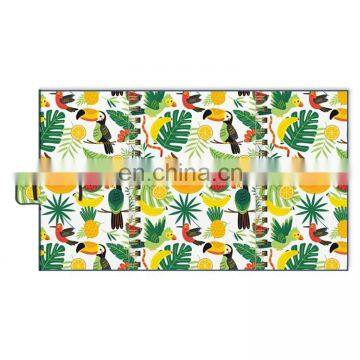 Hot Selling Washable Straw Polyester Extra Large Outdoor Picnic Blanket Paisley Pattern Beach Picnic Blanket photo-7