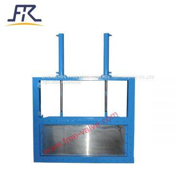 Pneumatic hydraulic actuator Square Industrial Knife Gate Valve