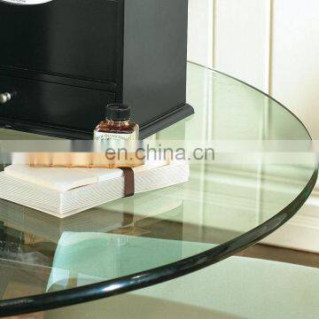 round tempered glass for coffee table top